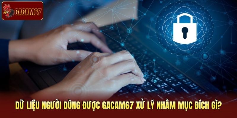 Dữ liệu người dùng được Gacam67 xử lý nhằm mục đích gì?