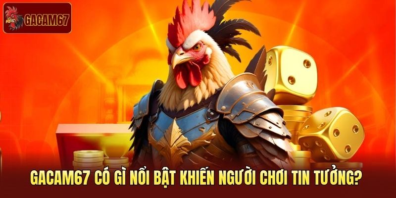Gacam67 có gì nổi bật khiến người chơi tin tưởng? 